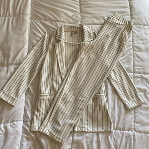 H&M stripped suit
